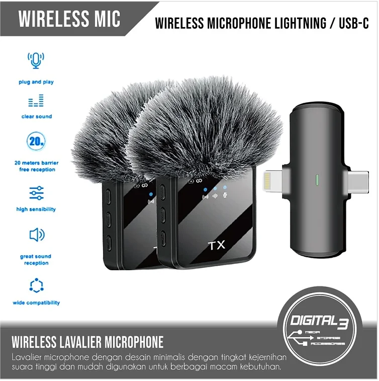 Wireless Lavalier Microphone