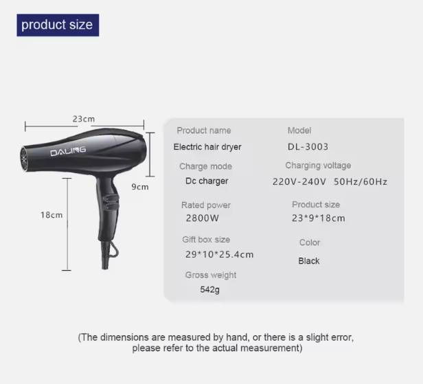 Electric Hair Dryer